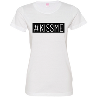 Hashtag Kiss Me - Boyfriend Tee
