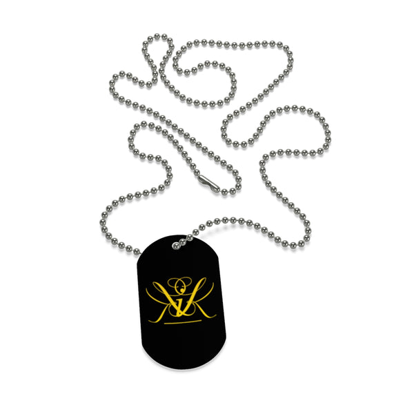 Gold Crown - Dog Tag
