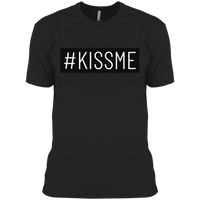 Hashtag Kiss Me - Black Tee